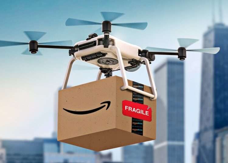 Amazon drone delivery to start in Darlington UK