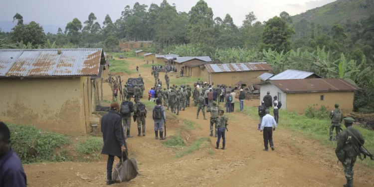 Congolese forces in North Kivu