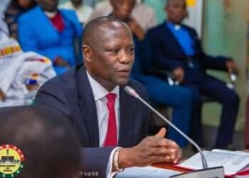 Minister for Lands and Natural Resources, Hon. Emmanuel Armah-Kofi Buah