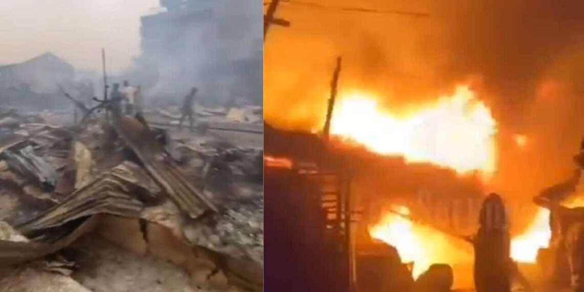 GUTA Bemoans Fire Incident at Kantamanto Market 1 Fire Incidents at Kantamanto