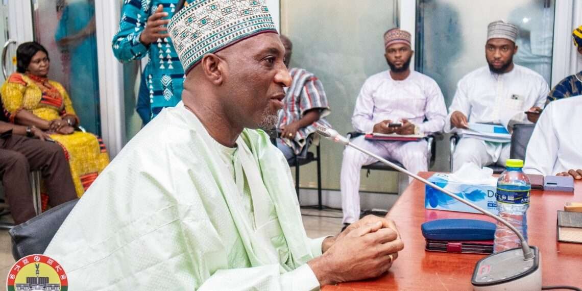 Interior Minister Designate Advocates Comprehensive Reforms at Vetting 1 Hon. Muntaka Mohammed Mubarak, MP for Asawase and Minister Designate for Interior