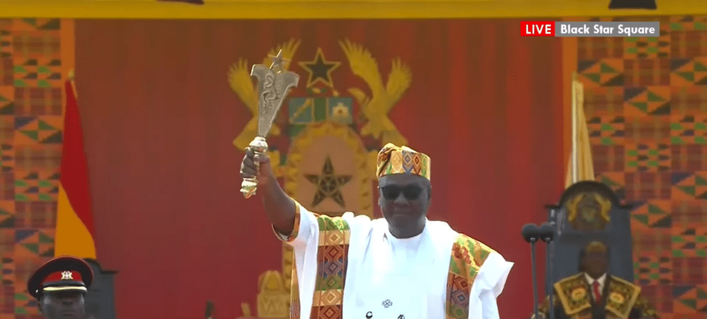 John Mahama lifts state sword 3 1024x463 2