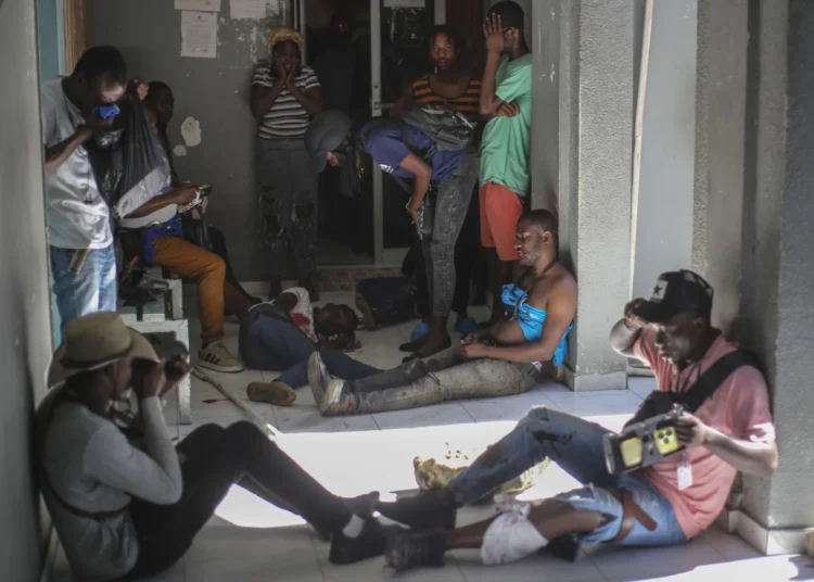 Haiti's Deadly Crisis, Over 5,600 Killed in Gang Violence 1 Some journalist were shot by armed gangs