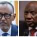President Paul Kagame and President Cyril Ramaphosa