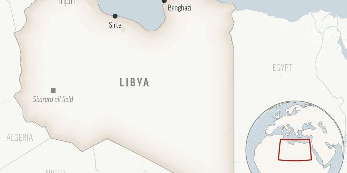 Libyan Warlord Arrested in Italy 1 This is a locator map for Libya with its capital, Tripoli.