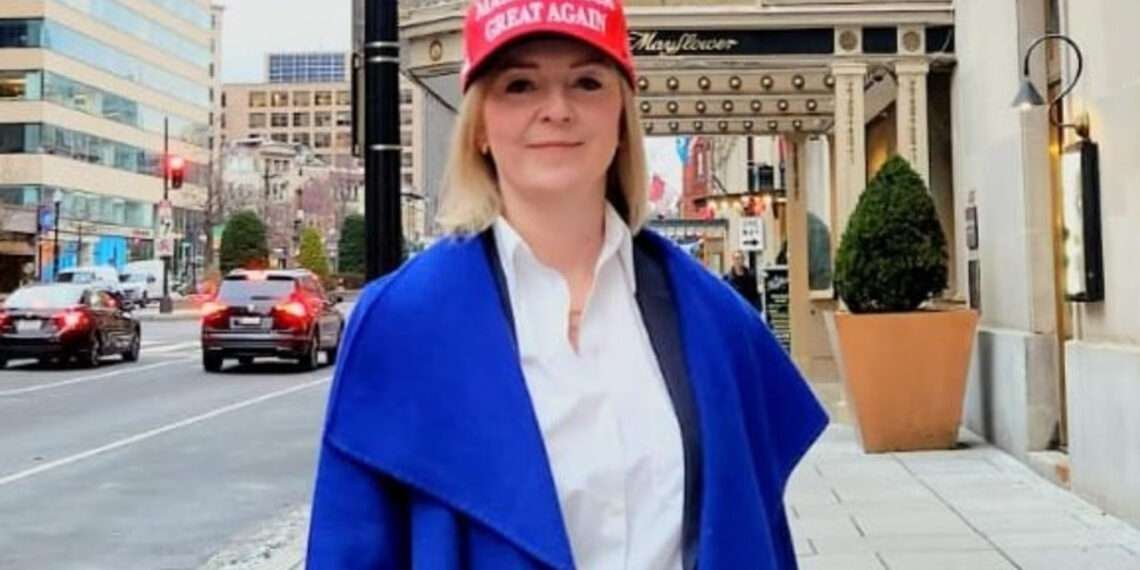 Liz Truss Faces Tory Backlash Over Trump Support 1 Truss posed in a Maga hat in Washington DC last week