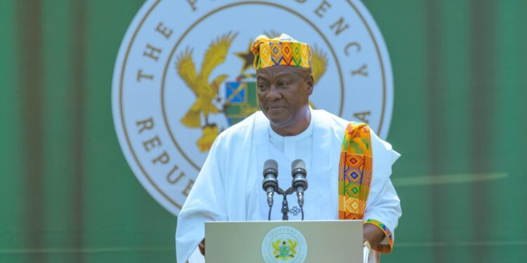 President Mahama Delivers Inauguration Speech 1 H.E. John Dramani Mahama President of the Republic of Ghana