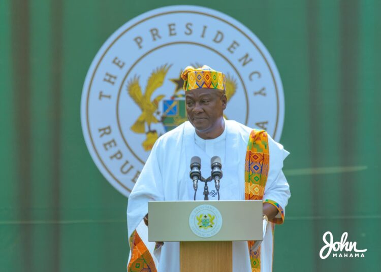 President Mahama Delivers Inauguration Speech 1 H.E. John Dramani Mahama President of the Republic of Ghana