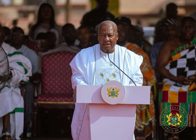 H.E President John Dramani Mahama