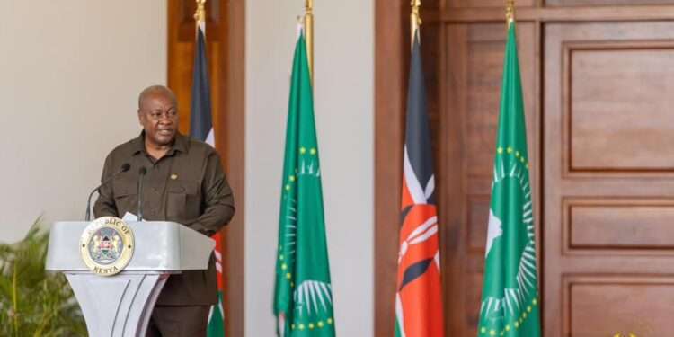 President Mahama Calls for Bold Reforms at AU Retreat in Nairobi 1 President John Dramani Mahama