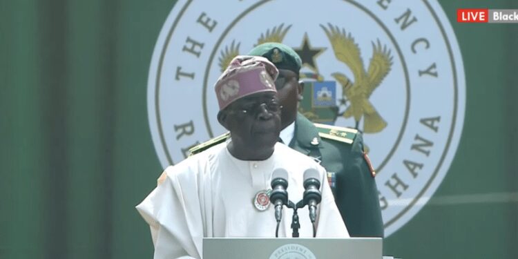 President of the Federal Republic of Nigeria, Bola Ahmed Tinubu