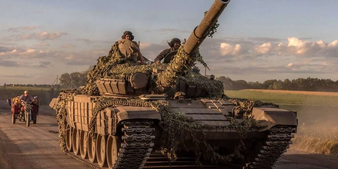 Ukrainian soldiers incursion into Russia