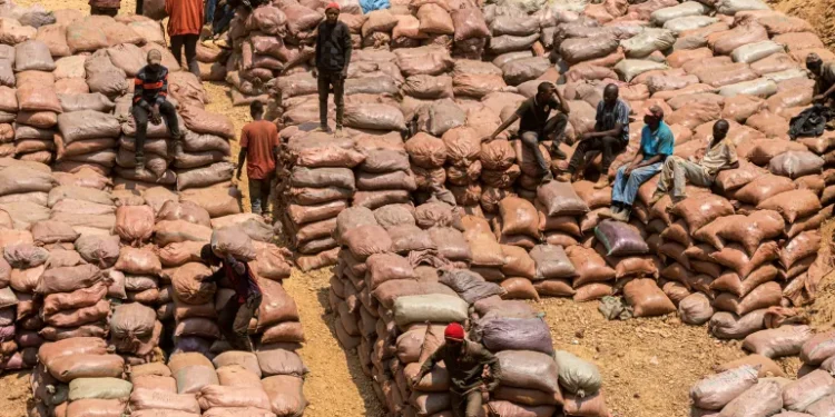 Lobito Railway Project Sparks Hope And Fears 1 A general view of artisanal miners working at a mine near Kolwezi. Rights groups have flagged human rights abuses in the region