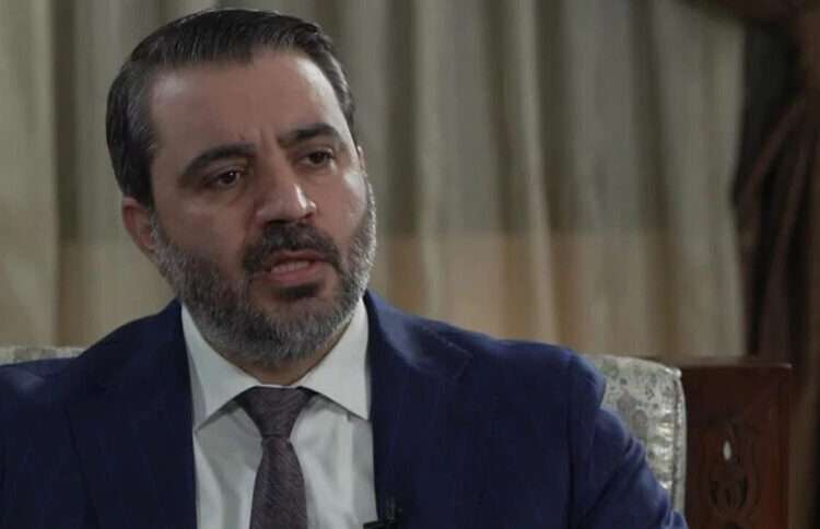 Syrian Foreign Minister, Asaad Hassan al-Shaibani.