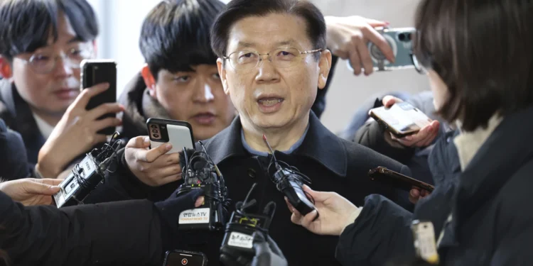 Chief of the presidential security service, Park Jong-joon.