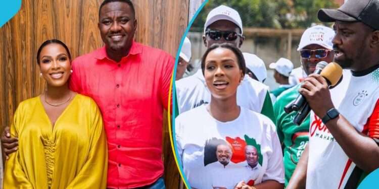 John Dumelo's Wife Reveals Plan To Support Husband 1 Gifty Dumelo and husband, John Dumelo