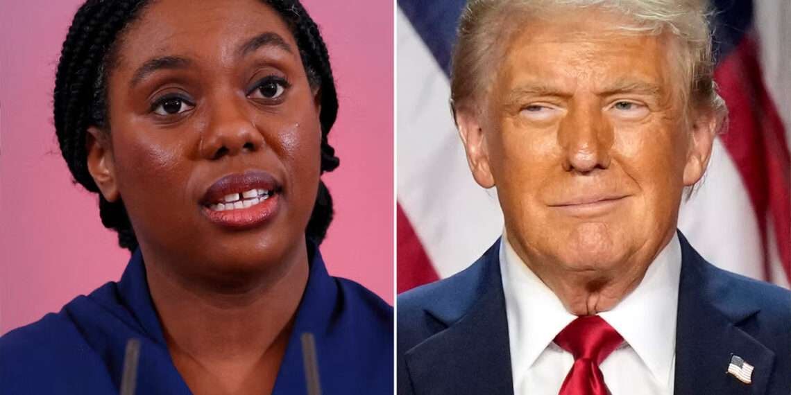 Kemi Badenoch, Trump Will Be a 'Force for Good' Despite Tariff Fears 1 Kemi Badenoch says Donald Trump ‘will be force for good in the world’