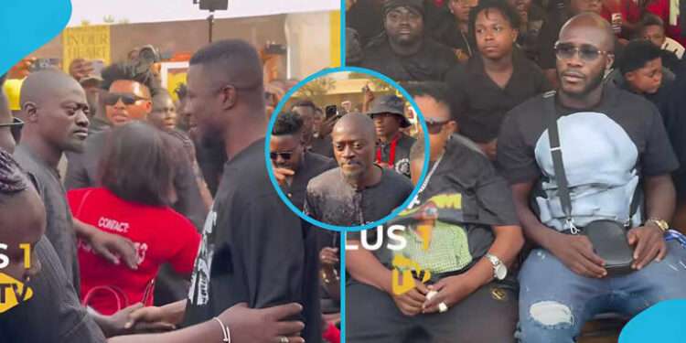 Kumawood stars at C Confion's funeral
