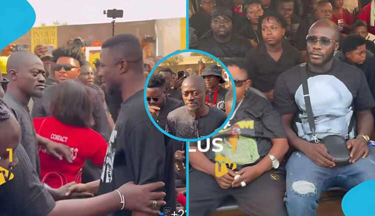 Kumawood stars at C Confion's funeral