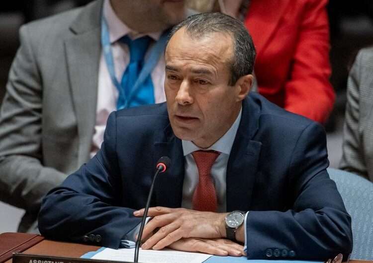 UN-Arab League Alliance, A Step Toward Regional Stability 1 Khaled Khiari, Assistant Secretary-General for Middle East, Asia and the Pacific, briefs the Security Council on cooperation between the United Nations and the League of Arab States.