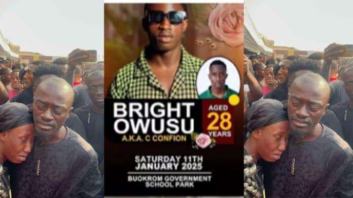 Kumawood Stars Pay Tribute at C Confion's Funeral 2 lil win