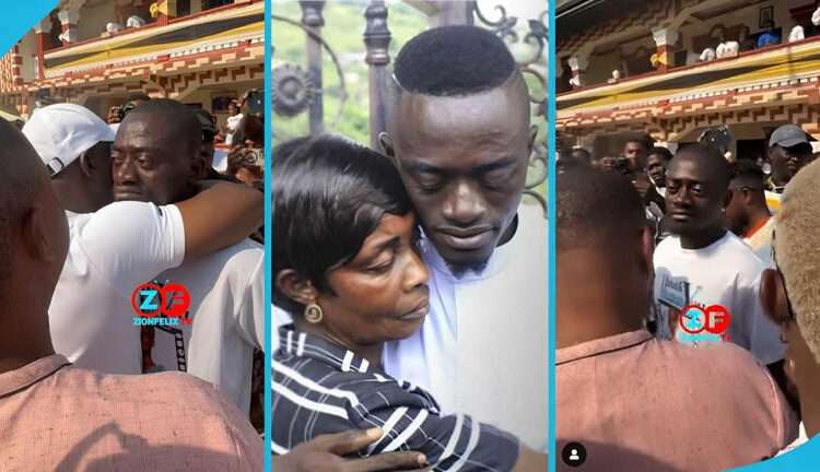 Lil Win and his mother