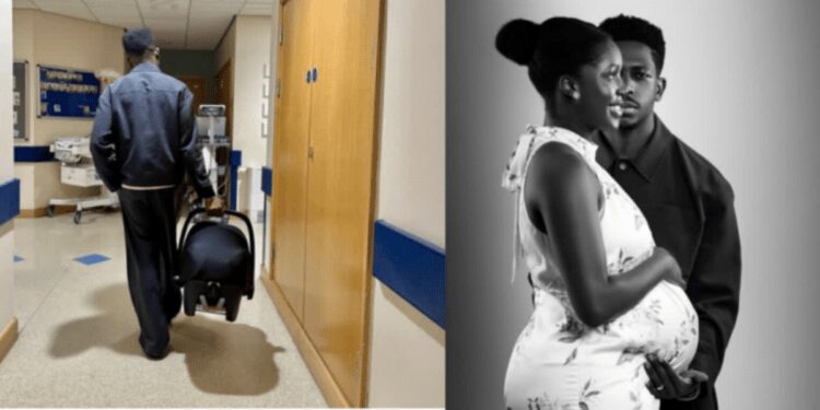 Moses Bliss Cautions Fans Against Sharing Fake Photos Of Baby 1 Moses Bliss and his wife, Marie Bliss