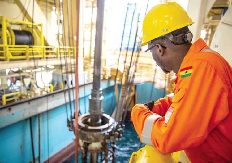 Ghana crude oil production