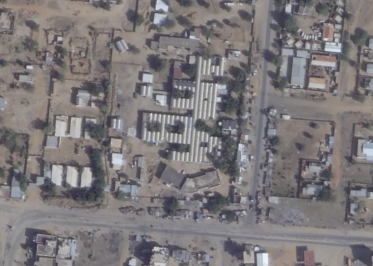 Sudan Hospital Attack Leaves 70 Dead Amid Escalation 1 This satellite photo from Planet Labs PBC shows the Saudi Teaching Maternal Hospital, center, in El Fasher, Sudan, Saturday, Jan. 25, 2025.