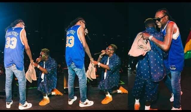 Vybz Kartel and Shatta Wale