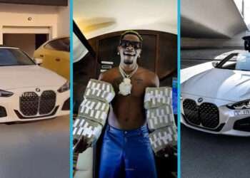 Shatta Wale Acquires Brand New BMW Car From Betting Wins