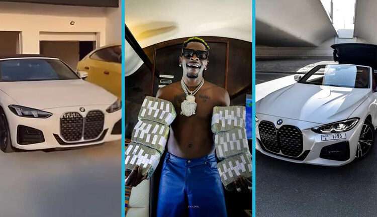 Shatta Wale Acquires Brand New BMW Car From Betting Wins 1 Shatta Wale