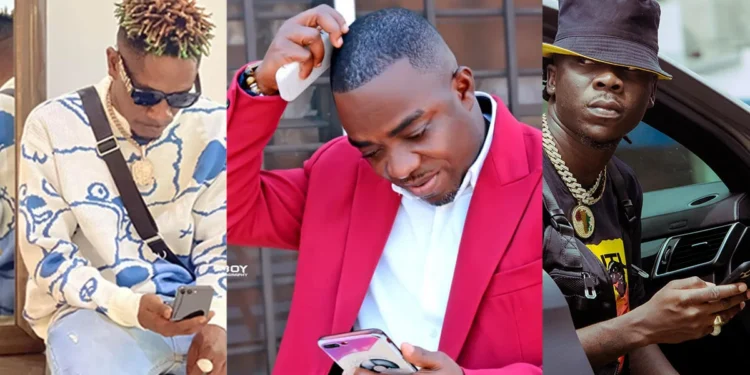 Shatta Wale, Sammy Flex, and Stonebwoy