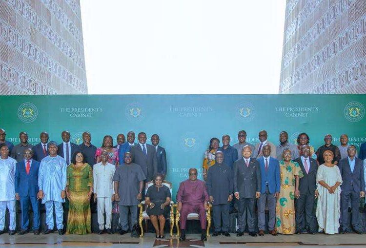 AG to Publish Constitutional Review Position Paper Next Week 1 President John Dramani Mahama, and members of his Cabinet