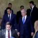 Israel In Close Works With US To Implement Trump’s Plan For Gaza 12 US Secretary of State Marco Rubio, centre left, and Israeli Prime Minister Benjamin Netanyahu, centre right