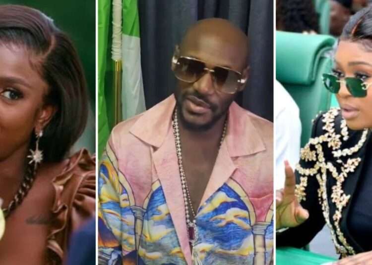 Annie Idibia, 2Baba, and Natasha