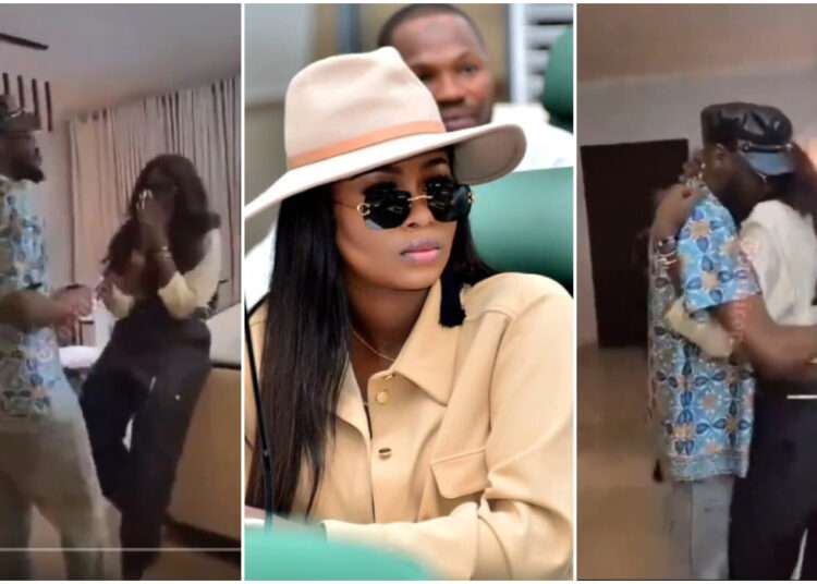 2Baba Sweetly Proposes to New Lover Natasha 1 2Baba and his new lover, Natasha