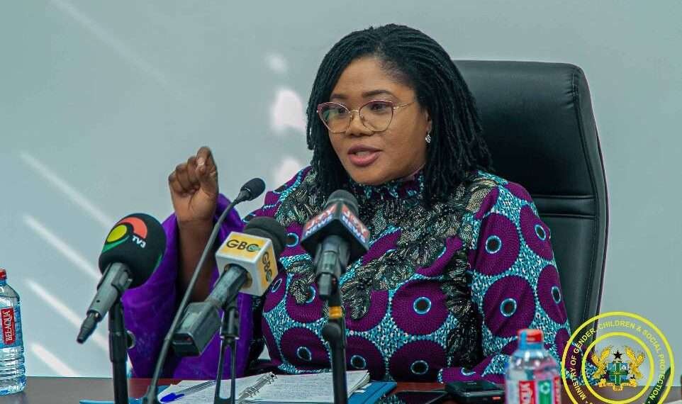 Gender Minister Vows to Champion Women's Rights 1 Naa Momo Lartey, 𝐏𝐡𝐃, Minister for Gender, Children and Social Protection - Ghana