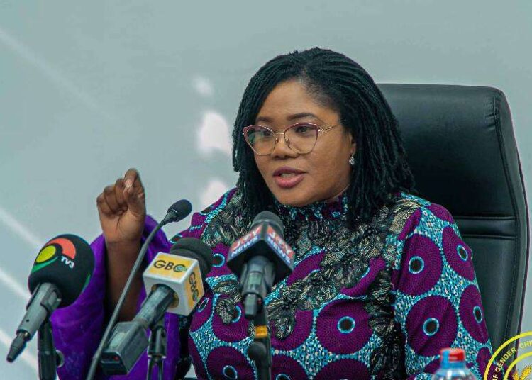 Gender Minister Vows to Champion Women's Rights 1 Naa Momo Lartey, 𝐏𝐡𝐃, Minister for Gender, Children and Social Protection - Ghana