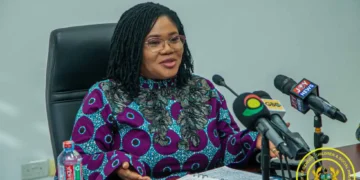 Hon. Agnes Naa Momo Lartey, Minister of Gender, Children, and Social Protection
