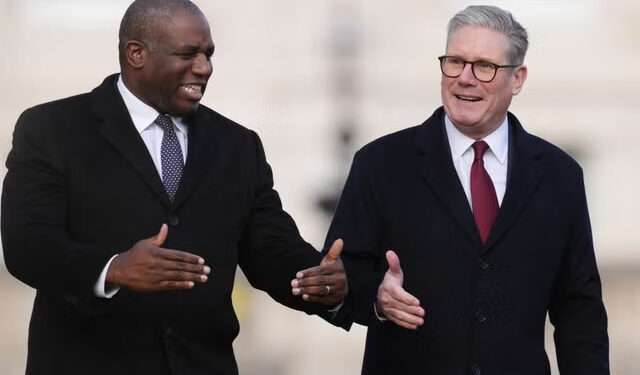 David Lammy Appointed As Deputy Prime Minister