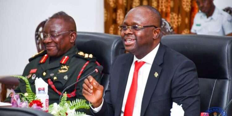 Dr. Edward Omane Boamah,Military