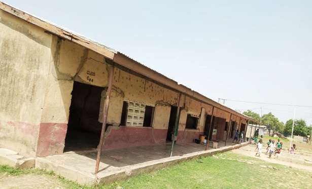 Dilapidated Public School