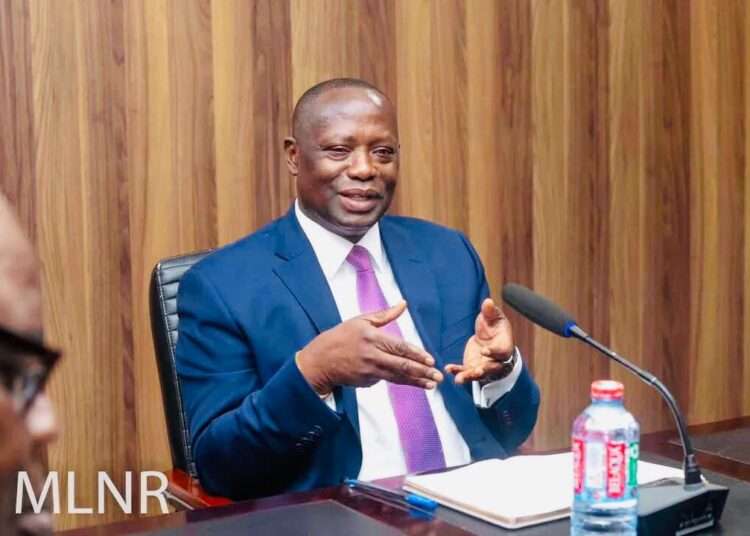 Lands Minister Advocates Collaboration for Sustainable Resource Management 1 Hon. Emmanuel Armah-Kofi Buah, Minister for Lands and Natural Resources