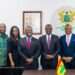 Hon. Emmanuel Armah-Kofi Buah with delegation from the Ghana Chamber of Mines