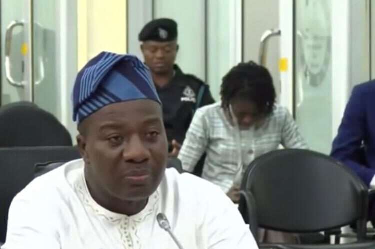 Hon. Mahama Ayariga Majority Leader - before Investigative Committee
