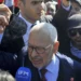 Leader of the Ennahda party Rached Ghannouchi