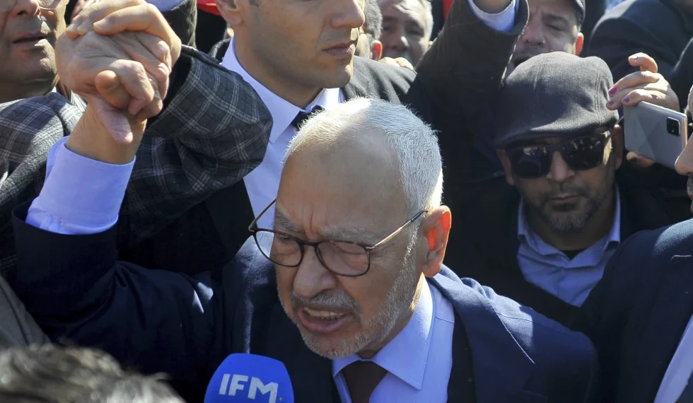 Tunisia Sentences Opposition Leader Rached Ghannouchi to 22 Years 1 Leader of the Ennahda party Rached Ghannouchi