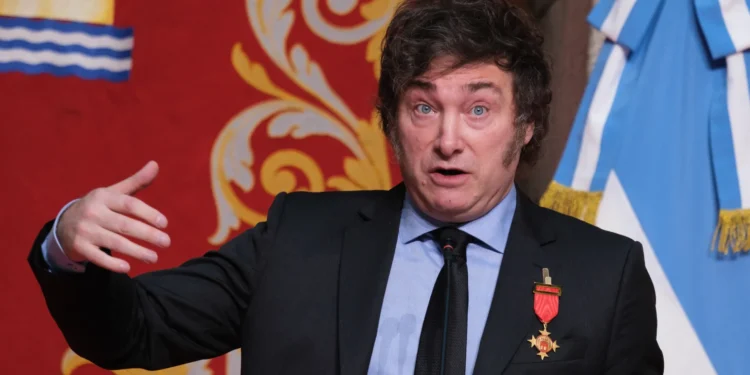 President Javier Milei