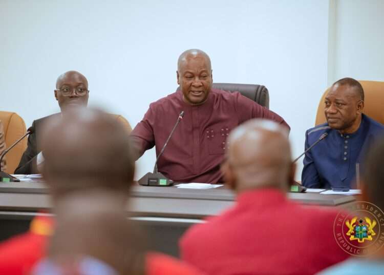 President Mahama Assures Labour Unions of Better Conditions 1 President John Dramani Mahama